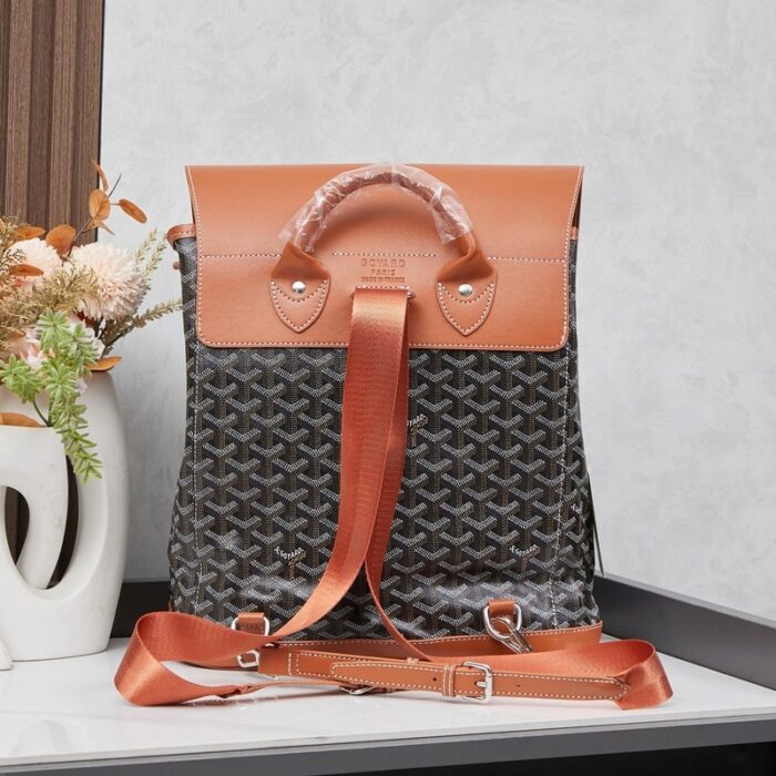 Goyard Alpin MM Backpack Brown Bag GYD009 - Image 2