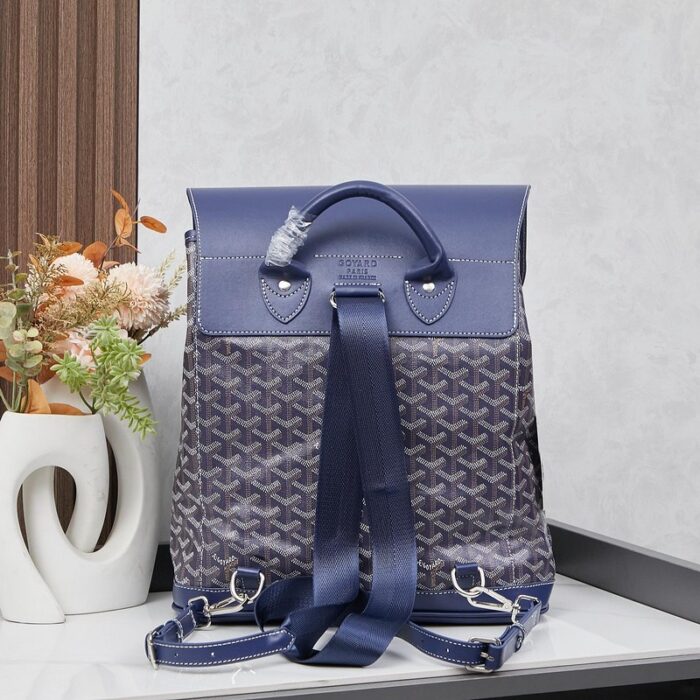 Goyard Alpin MM Backpack Blue Bag GYD010 - Image 2