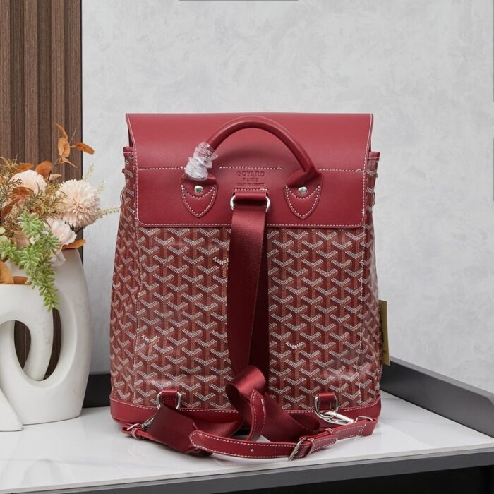 Goyard Alpin MM Backpack Red Bag GYD012 - Image 2