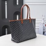 Goyard Saint Louis GM Bag Black/Brown GYD024 - Image 2
