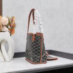 Goyard Anjou Mini Bag Customized Heart Black/Brown GYD025 - Image 2