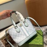 Gucci Ophidia Mini Tote Bag Blue GC254 - Image 2