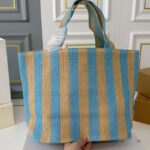 Prada Raffia Logo Tote Bag PD077 - Image 2