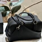 Prada Bauletto Vitello Daino Tote Bag PD102 - Image 2