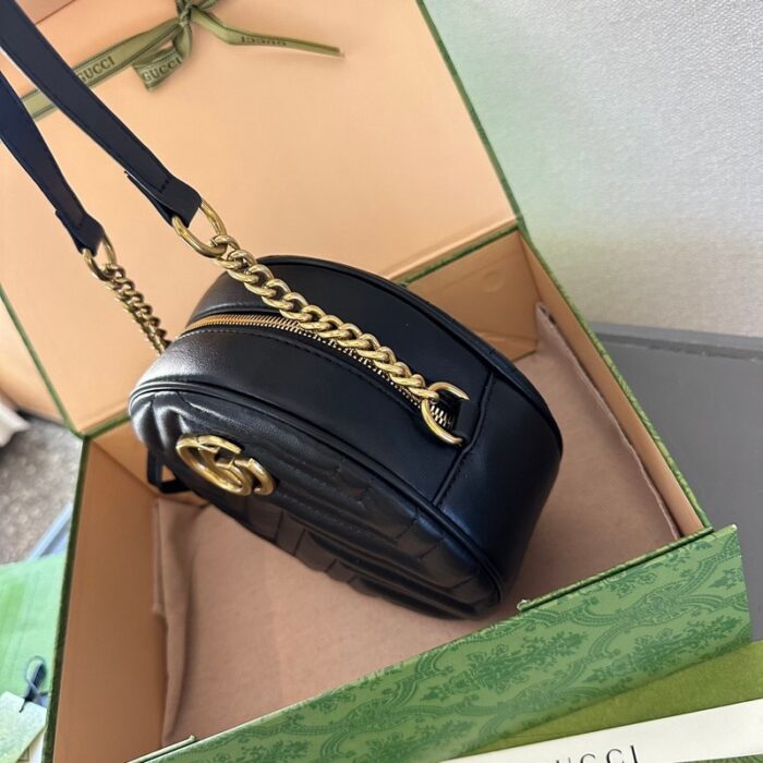 Gucci Marmont Mini Round Bag GC202 - Image 3
