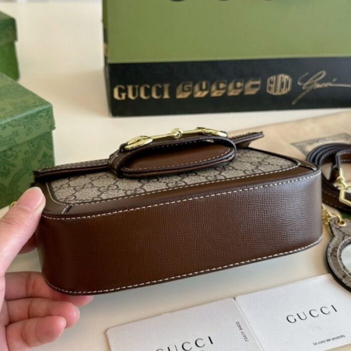 Gucci Horsebit 1955 Shoulder Bag GC232 - Image 3