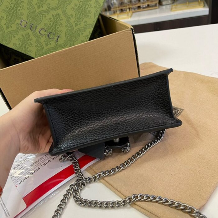 Gucci Tote Dionysus Black Bag GC246 - Image 3