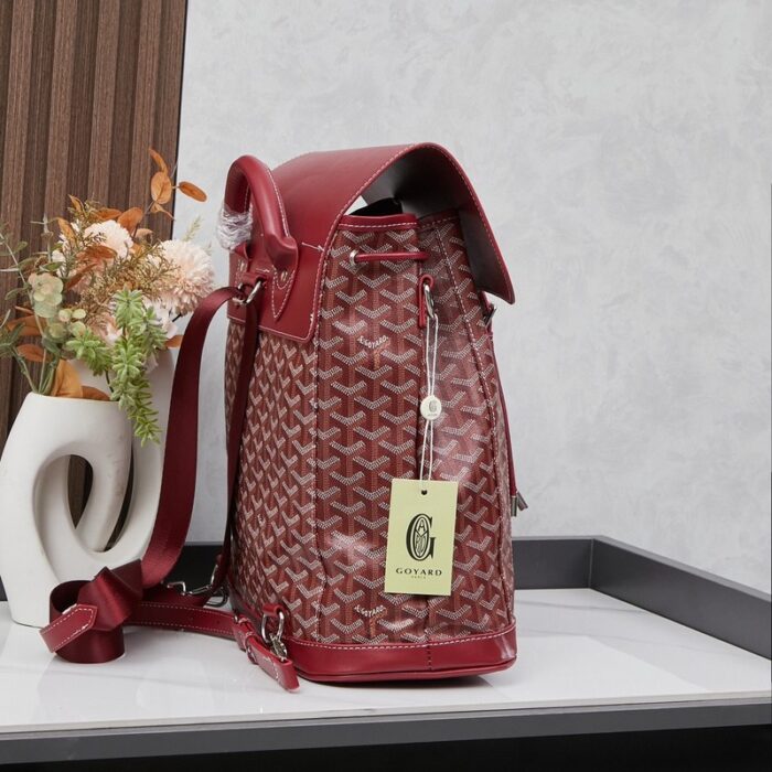 Goyard Alpin MM Backpack Red Bag GYD012 - Image 3
