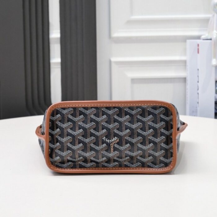 Goyard Anjou Mini Bag Black/Brown GYD017 - Image 5