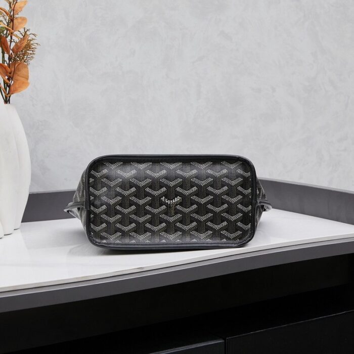 Goyard Anjou Mini Bag Customized Heart Black GYD026 - Image 3