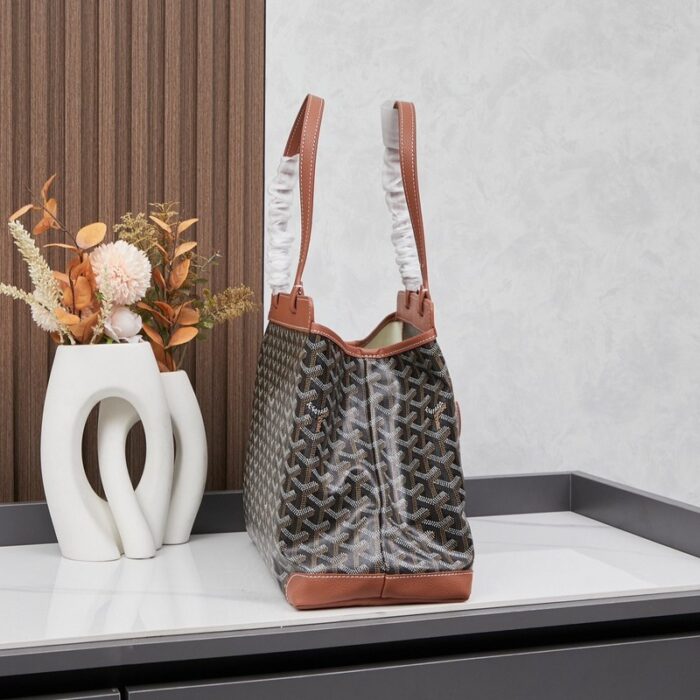 Goyard Bellechasse Biaude PM Bag Black/Brown GYD028 - Image 3