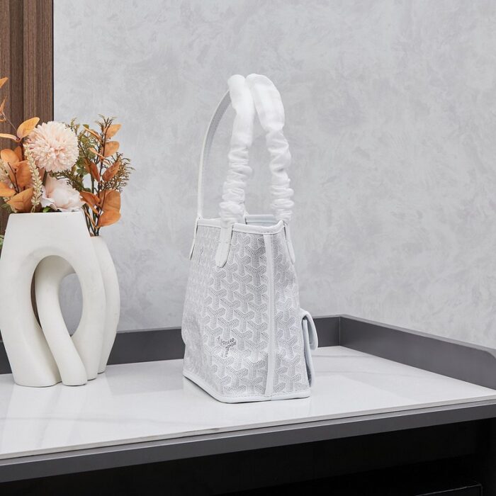 Goyard Anjou Mini Bag Customized Heart White GYD030 - Image 3