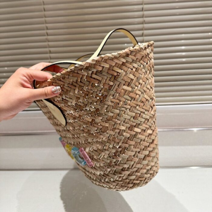 Gucci Straw Tote Bag GC250 - Image 3
