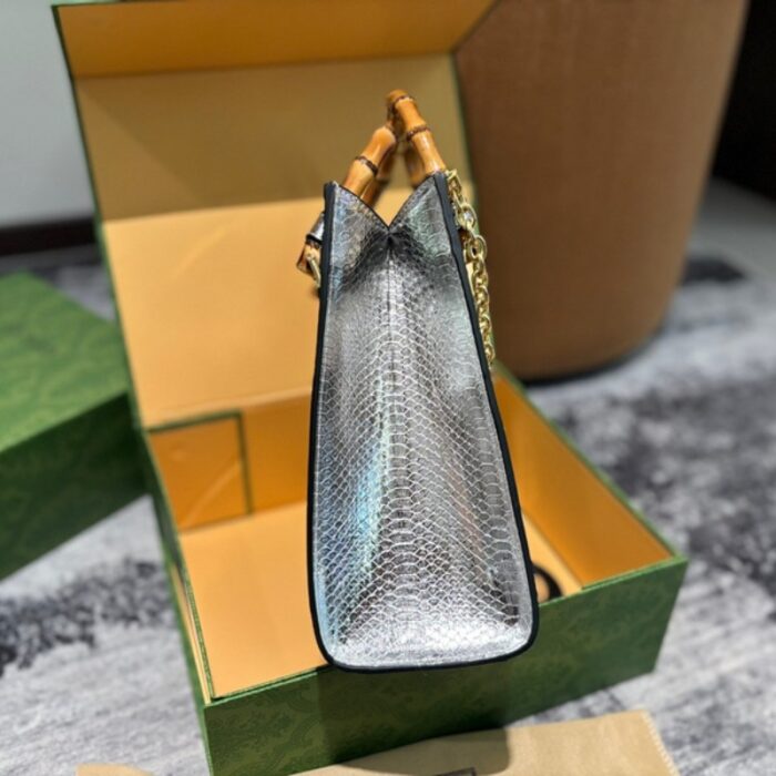 Gucci Diana Nano Bag Silver GC256 - Image 3