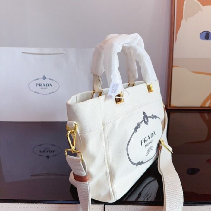 Prada Canapa Tote Bag PD096 - Image 3