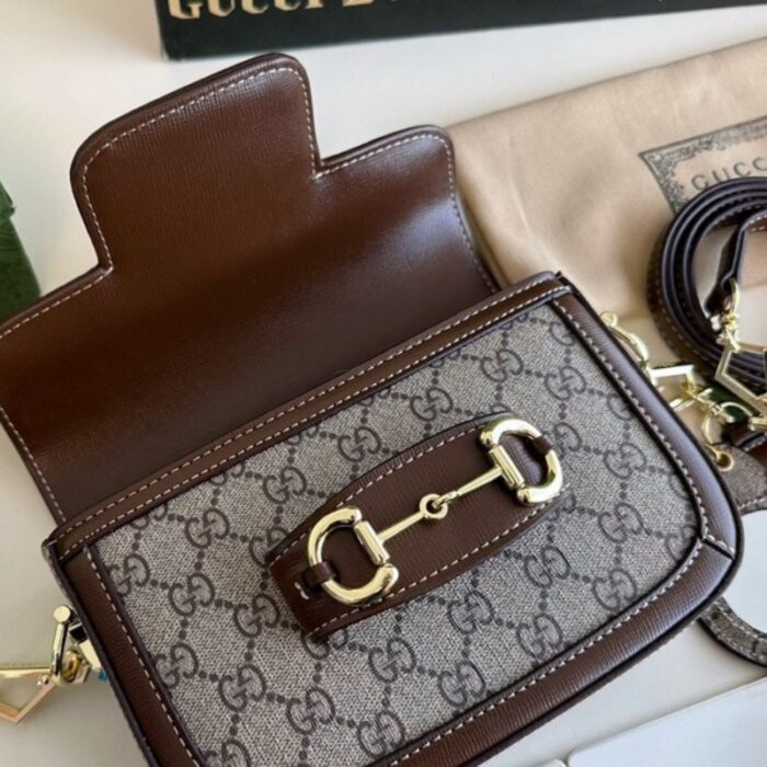 Gucci Horsebit 1955 Shoulder Bag GC232 - Image 4