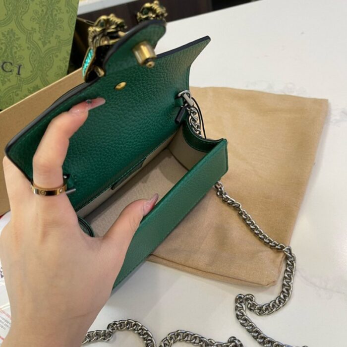 Gucci Tote Dionysus Green Bag GC245 - Image 4