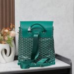 Goyard Alpin MM Backpack Green Bag GYD008 - Image 4