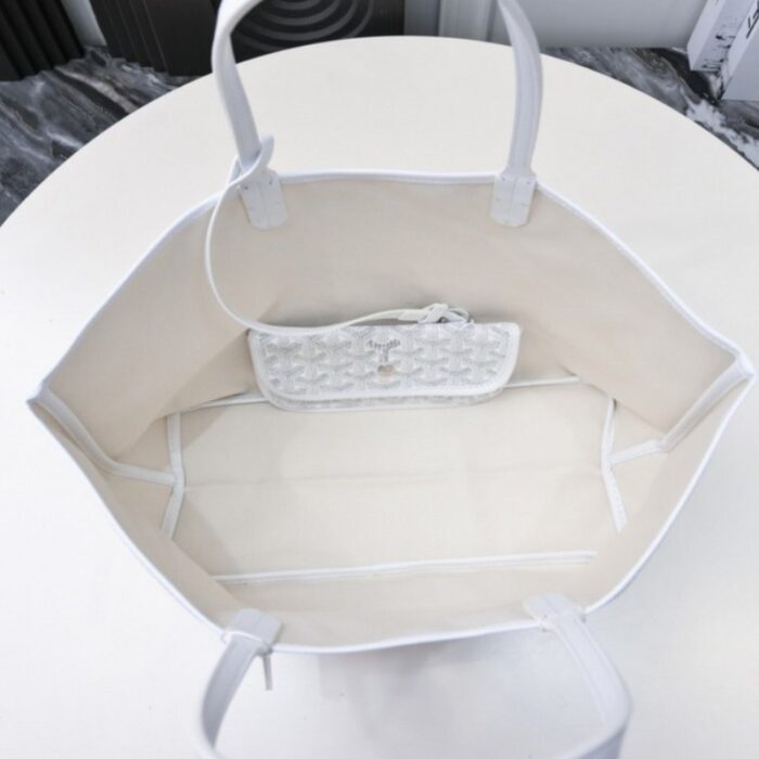 Goyard Saint Louis GM Bag White GYD021 - Image 4