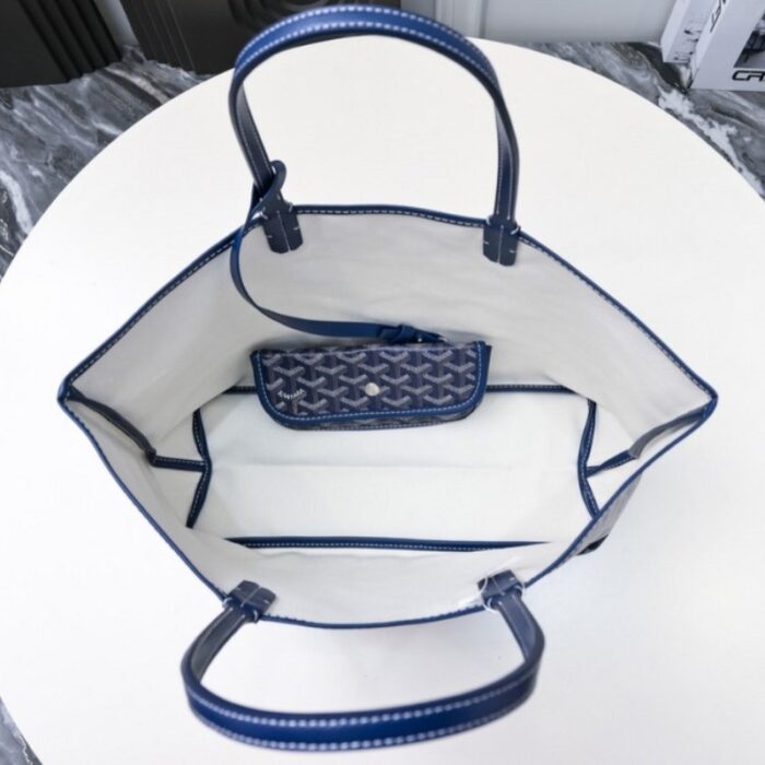 Goyard Saint Louis GM Bag Blue GYD022 - Image 4