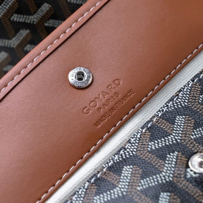 Goyard Saint Louis GM Bag Black/Brown GYD024 - Image 4