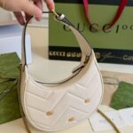 Gucci Marmont GG Half Moon Bag GC224 - Image 5