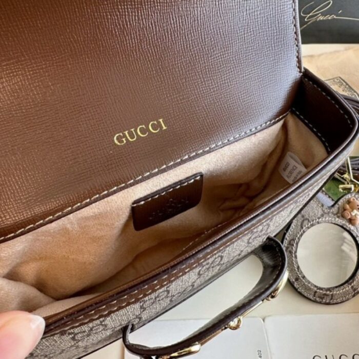 Gucci Horsebit 1955 Shoulder Bag GC232 - Image 5