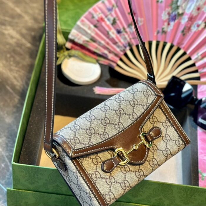 Gucci Horsebit 1955 Mini Bag GC234 - Image 5