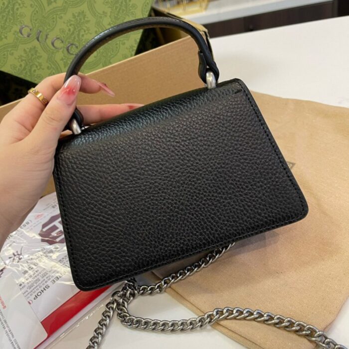 Gucci Tote Dionysus Black Bag GC246 - Image 5