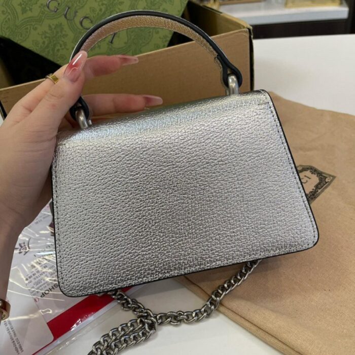 Gucci Tote Dionysus Silver Bag GC247 - Image 5
