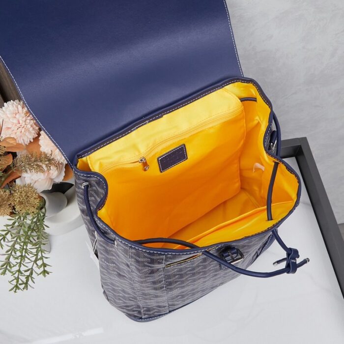 Goyard Alpin MM Backpack Blue Bag GYD010 - Image 5