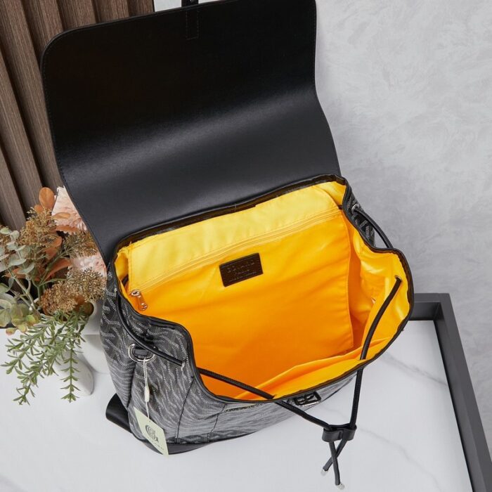 Goyard Alpin MM Backpack Black Bag GYD011 - Image 5