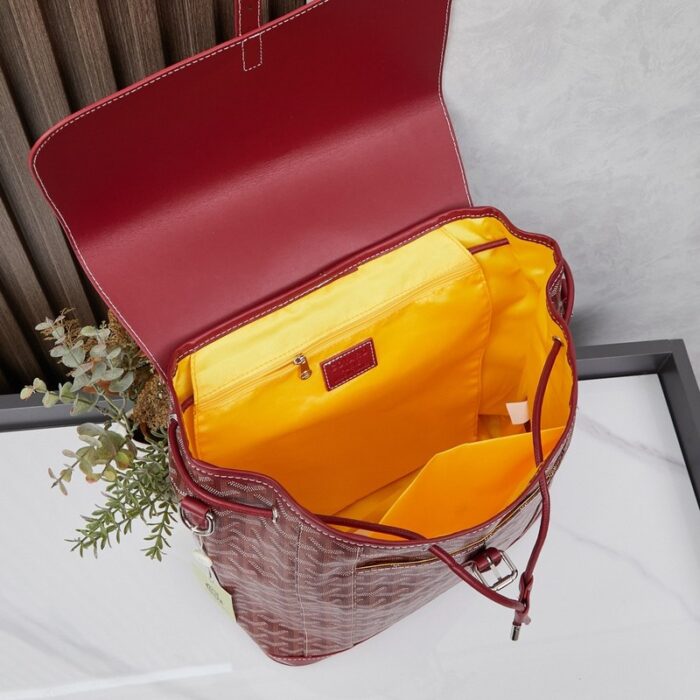 Goyard Alpin MM Backpack Red Bag GYD012 - Image 5