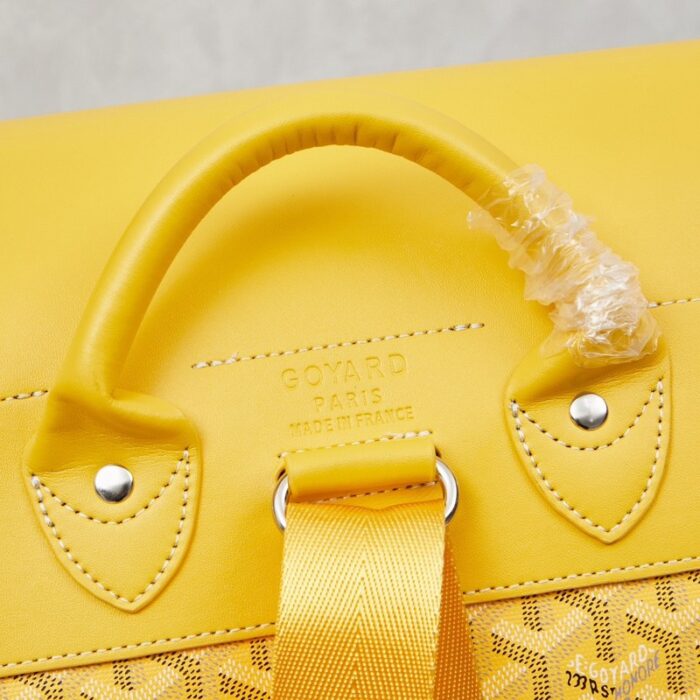 Goyard Alpin MM Backpack Yellow Bag GYD015 - Image 5
