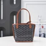 Goyard Anjou Mini Bag Black/Brown GYD017 - Image 3