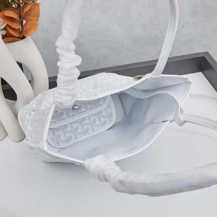 Goyard Anjou Mini Bag Customized Heart White GYD030 - Image 5
