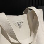 Prada Flou Leather Tote Bag PD094 - Image 5