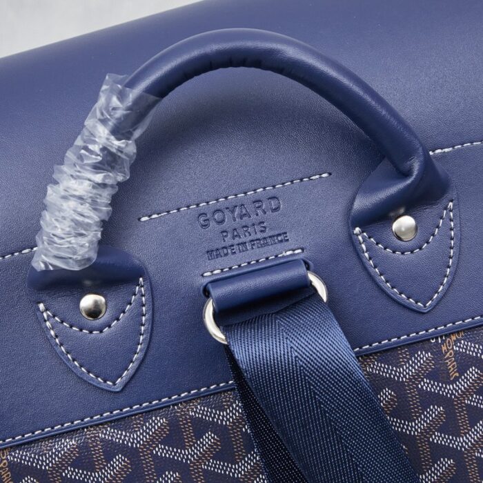 Goyard Alpin MM Backpack Blue Bag GYD010 - Image 6