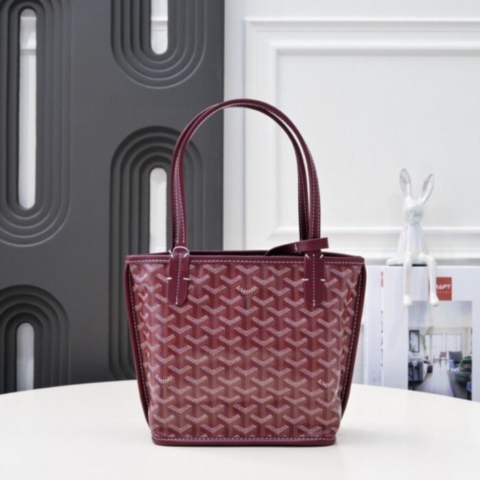 Goyard Anjou Mini Bag Red GYD019 - Image 6