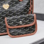Goyard Anjou Mini Bag Customized Heart Black/Brown GYD025 - Image 6