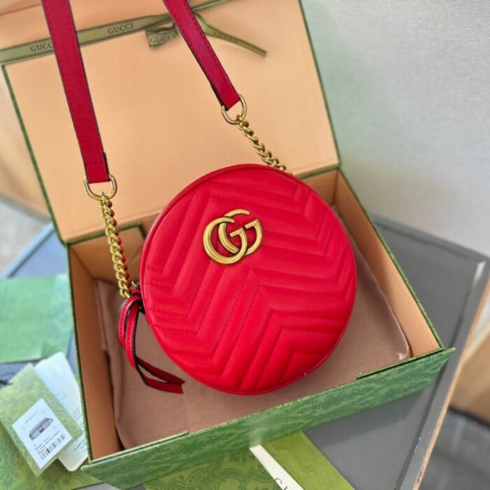 Gucci Marmont Mini Round Bag GC202 - Image 7