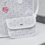 Goyard Anjou Mini Bag Customized Heart White GYD030 - Image 7