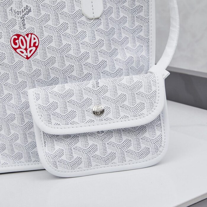 Goyard Anjou Mini Bag Customized Heart White GYD030 - Image 7