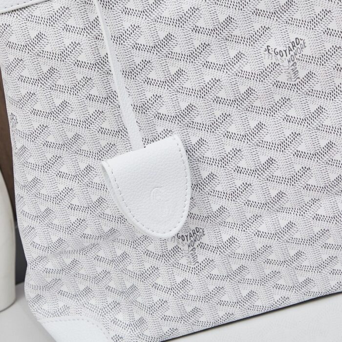 Goyard Bellechasse Biaude PM Bag White GYD031 - Image 7