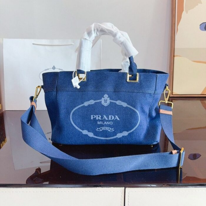 Prada Canapa Tote Bag PD096 - Image 7