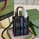 Gucci Straw Mini Shoulder Bag GC221 - Image 8