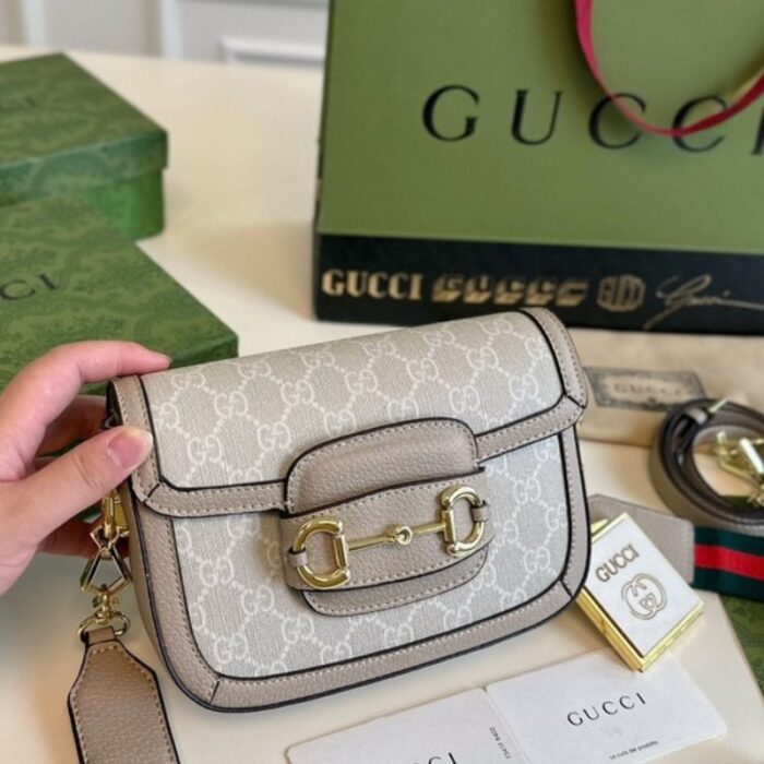 Gucci Horsebit 1955 Shoulder Bag GC232 - Image 8