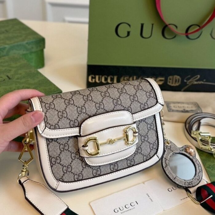 Gucci Horsebit 1955 Shoulder Bag GC232 - Image 9