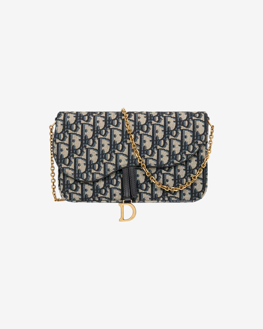 1 Clutch Pochette Saddle Jacquard Bag - Image 1