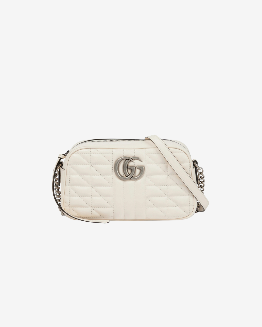 1 GG Marmont Small Leather Shoulder Bag - Image 1